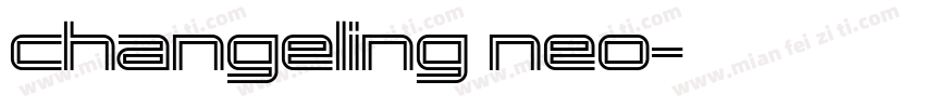 changeling neo字体转换